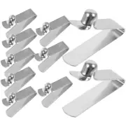 10 Pcs V-shaped Shrapnel Buckle Umbrella Spring Clamp Small Clips