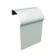 Fine/Line 30 4 In. Wall Trim for Baseboard Heaters in Nu White