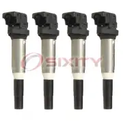 4 pc Hitachi Ignition Coils for 2010-2015 Mini Cooper 1.6L L4 Spark Plug vb (for: Mini)
