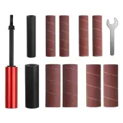 Spindle Sander Adapter Tool Set, Hand Sanding Drum for Power Drills, Power Sa...