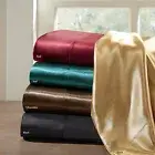 BEAUTIFUL MODERN LUXURY CHIC SOFT ULTRA SATIN SILK HIGH LUSTER SHEET SET NEW !