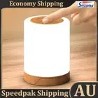 Bedside Table Lamp 1500mAh RGB Nightstand Lamp Simple Night Lamp for Home Office