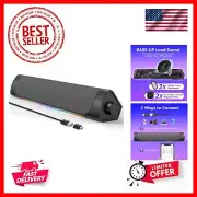 Computer Speakers for Desktop Pc,Bluetooth PC Speakers with Headphone Output,...
