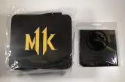 Mortal Kombat 11 Scorpion Face Mask & Lunchbox Tin - GameStop Exclusive - New