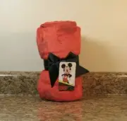 Disney Mickey Mouse Plush Travel Throw Blanket 40 x 50 NEW