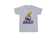 Guardians Of The Galaxy Boys Groot Casette T-Shirt (Sports Grey) - UTBI19509