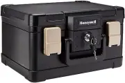 Safe Box Fireproof Waterproof Security Keyed Chest Document Storage Protector