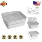 Multifunctional Kitchen Sink Caddy with Draining Tray - Effortless Organization