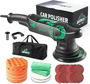 BATOCA Dual Action Polisher,700w Car Polisher,21mm Random Orbital,6 Variable Speed,Buffer Polisher,Grinder,Multi-Purpose Mill(1,000-3,800 rpm,150mm Disc Diameter)