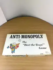 Vintage 1973 ANTI-MONOPOLY "Bust-the-Trust" Opened but UNUSED