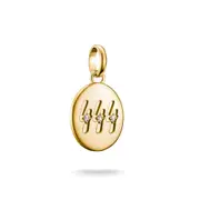 Buy Connect Charm angel number 444 with stones Gold by Thomas Sabo online - THOMAS SABO Australia
