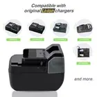 For Hitachi 14.4V BSL1430 BSL1415 WR14DSL UB18DSL DV14DSL 6000mAh Li-ion Battery