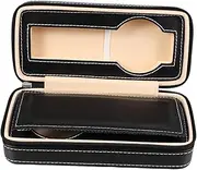 Veemoon 1Pc Box Retro Watch present Box Elegant Watch Case with Slots for Stylish Storage Display for Birthdays Weddings Special Occasions