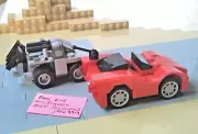 LEGO dimensions NO minifigures MINI car DELOREAN & GREMLINS RACER Back to Future