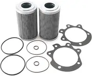 HLBTK 29558329 29548988 29540494 29558118 29545779 HF28943 Transmission Filter with Gasket and O-Ring Fits for Allison 3000-4000 Transmissions