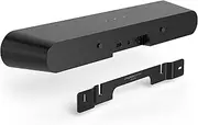 [HumanCentric] Wall Mount Compatible with Sonos Ray Sound Bar (Black), Mount on Wall Under TV, Floating Style, Hidden Design, Hardware Included