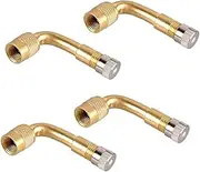 Universal Motorcycle Adapter Set 4 Pack 90 Degree Angle Car Extension Adapter for Bike