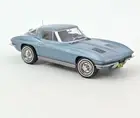1963 Chevrolet Corvette Sting Ray Light Blue Metallic in 1:18 scale by Norev