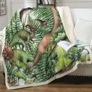 Dinosaurs Mix Throw Blanket