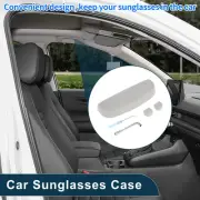 Car Sunglasses Case for Volvo S90 2017-2021 Eyeglasses Holder Storage Box Grey