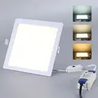 18W LED Recessed Ceiling Lights Square Panel 3CCT Selectable 3000K 4000K 6000K C