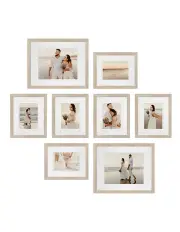 [Profile Australia] Australian Made Gallery Wall Set D-A 8 Frames 8x in Polar Birch