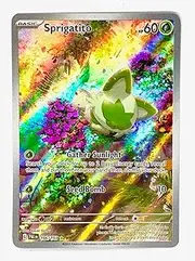 Pokemon - Sprigatito 196/193 - Paldea Evolved - Illustration Rare - Alternate Art Card