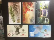 coloured $2 coin pnc bundle uncirculated carded coins collection bulk unc fdc