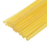 Mini Hot Glue Gun Sticks 11-inch x 0.27-inch for Glue Guns, Yellow Clear 30pcs