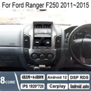 12.1" Android Navigation Car GPS Stereo Tesla Style For Ford Ranger 250 11~15