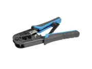 Tripp Lite RJ11/RJ12/RJ45 Crimping Tool with Cable Stripper