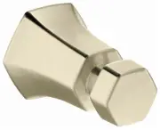 Hansgrohe 04838 Locarno Single Robe Hook - Nickel
