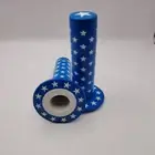 Blue White Grips Star Old School BMX Bicycle Kuwahara GT Redline Mongoose Haro