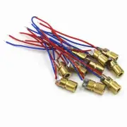 10pcs Mini 650nm 5mW 5V Laser Dot Diode Module Laser Head