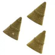 3Pcs 50 100 200 Grit Polishing Thread Grinding Wheel Drill Bit Sharpening