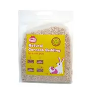 Little Cheeks Natural Corncob Bedding for Rabbits & Guinea Pigs 1kg