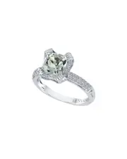 Le Vian Sea Blue Aquamarine 14K 1.37 ct. tw. Diamond & Aquamarine Cocktail Ring