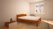 Hilton custom timber bed frame
