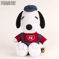 在飛比找momo購物網優惠-【SNOOPY 史努比】史努比穿吊帶褲玩偶