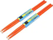 Beaupretty 2 Pairs Maple Wood Drumsticks for Percussion Instruments Simple Design Drumsticks for Beginners for Various Drum Styles Bright Tones Cymbals and Drums