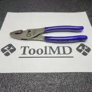 Snap-on Tools USA NEW RARE DARK PURPLE 8" Combination Slip-Joint Pliers 47ACF