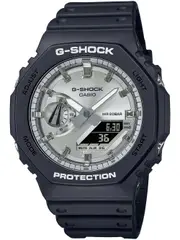 Casio G-Shock GA-2100SB-1AER Grey Dial Black Resin Mens Watch
