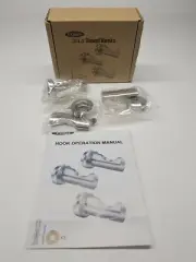 Bathroom Hardware Hooks Stainless Coat/Robe Towel Hooks 3 pcs set