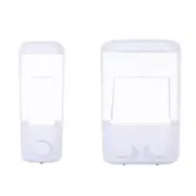 Wall Mounted Soap Dispenser Hand Pressed Shower Shampoo Lotion Container