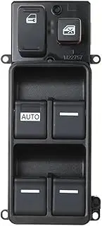 Car Window Switch for HON&DA for Accord 4 Door 2004 2003 2005 2006 2007 35750-SDA-H12 Black Electric Master Driver Power Window Switch Bezel Control