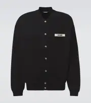 [Jacquemus] Jacquemus Gros Grain cotton cardigan AU 93 black
