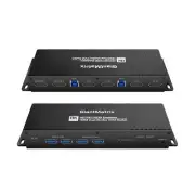 Kvm Switches HDMI 2 Monitors 2 Computers edid Extended Display 4k 144hz HDMI ...