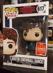 STRANGER THINGS Funko POP! Dustin Snowball Dance 2018 Summer Convention Exc