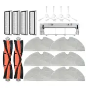 17pcs For 1c 2c 1t Mi Robot Vacuum Mop F9 Vacuum Cleaner Accessories Filter Main Side Brush Mop