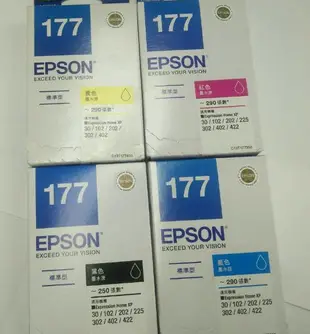 含稅* EPSON 177 1771 原廠墨水匣  XP-102 XP-202 XP-302 XP-422 XP-225